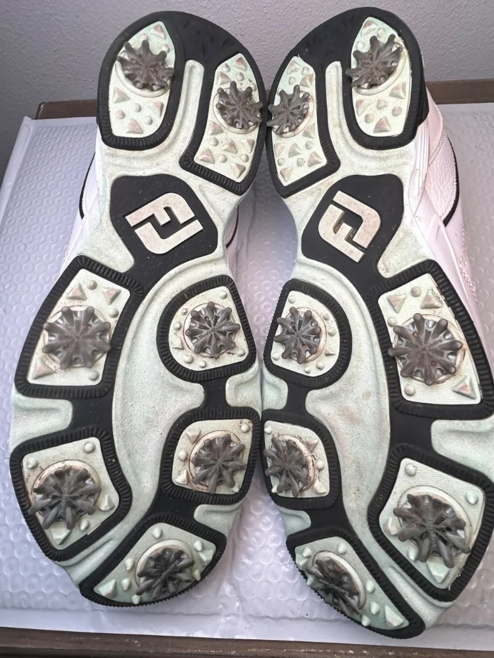 FootJoy Men's Specialty Golf Shoes Size 13 White No Insoles